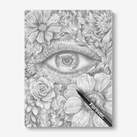Eye With Flowers