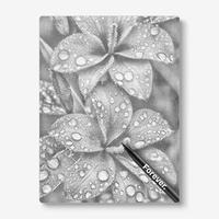 Flower With Water Drops