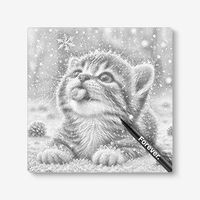 Kitten In The Snow