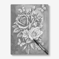 Roses And Butterflies